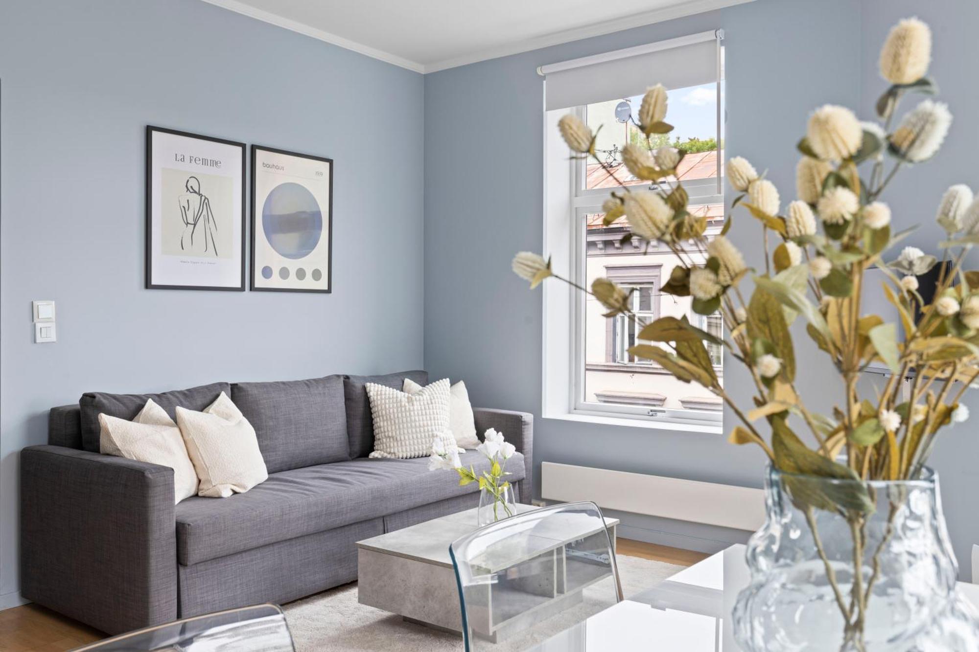 Modern And Bright Apartment In Central Oslo Exterior photo
