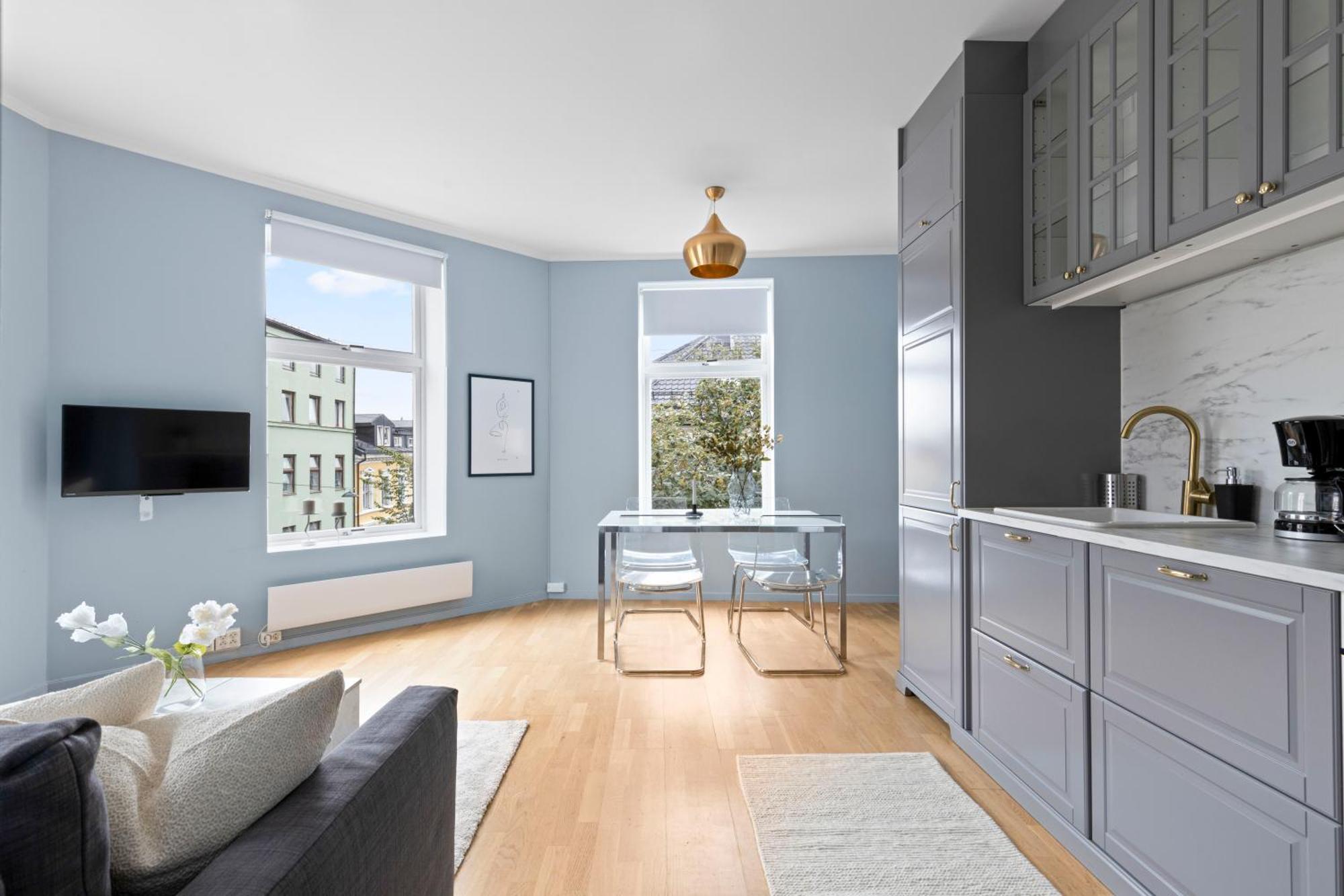 Modern And Bright Apartment In Central Oslo Exterior photo