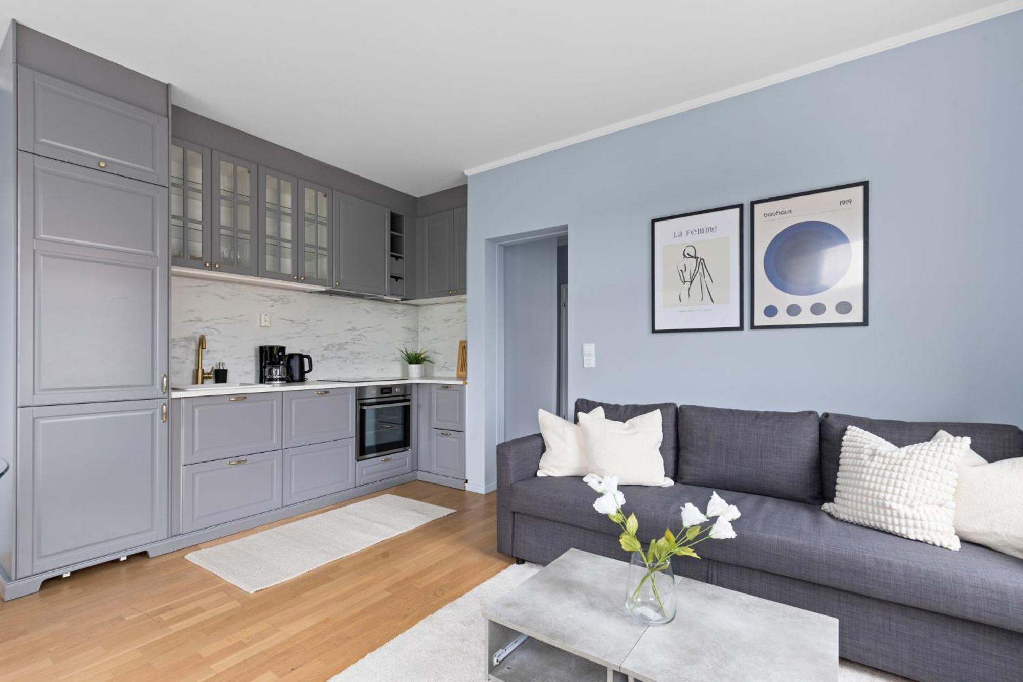 Modern And Bright Apartment In Central Oslo Exterior photo